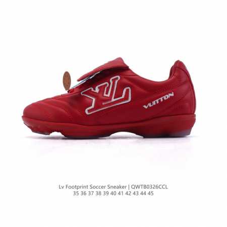 430 【新品公司级】路易威登 2025年新款足球鞋Lv Footprint 运动鞋 超大鞋舌 跑步鞋 训练鞋 Pharrell Williams 从跨越世代和 - 点击图像关闭