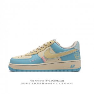 公司级 Af1耐克 Nike Air Force 1 ‘07 Low 空军一号 厚底增高百搭运动板鞋 原楦头原纸板 打造纯正空军版型，专注外贸渠道 全掌内置蜂窝