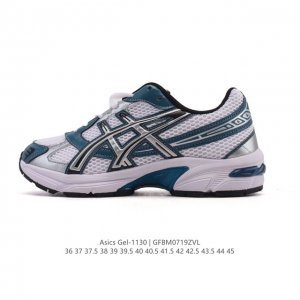 Asics 亚瑟士 新款情侣健步减震复古鞋Gel-1 男女时尚透气运动潮流耐磨休闲鞋 。选用网眼与皮革相接，复古而富有层次感。网布搭配银色金属感线条，虎爪 Lo