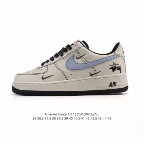 公司级 耐克 Nike Air Force 1 '07 Low 2025新年新款 蛇年限定 空军一号含气垫 小白鞋 低帮百搭厚底增高休闲运动板鞋。柔软、弹性十足
