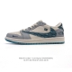 公司级 真标 耐克 Nike Air Jordan 1 Low Og Sp Military Blue Aj1乔1倒勾 2025年新款 蛇年新款 低帮篮球鞋 A