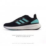 阿迪达斯 Adidas 爆米花超弹跑步系列老爹鞋Pureboost 22 新款稳定排汗减震回弹防滑耐磨跑步运动鞋跑步鞋。含再生材料的短距离跑步鞋，Pureboo