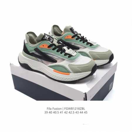 公司级 斐乐 男女同款老爹鞋 Fila Fusion 厚底增高百搭运动鞋 意大利百年经典运动品牌，网红单品 小红书推荐爆款 Fila斐乐新款小白鞋斐乐潮牌文化街 - 点击图像关闭