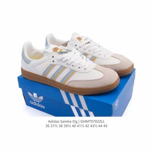 阿迪达斯 德训鞋 Adidas Originals Samba Og Shoes 经典运动鞋小白鞋 T头鞋 男女士板鞋 彰显休闲摩登风情的时尚经典鞋。它诞生于5