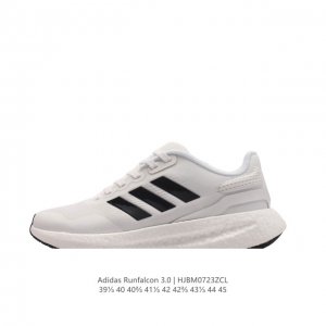 Adidas阿迪达斯 Runfalcon 3.0系列跑步鞋新款排汗减震防滑耐磨跑鞋。Adidas阿迪达斯男子跑步系列runfalcon3.0跑步鞋。Hq3790