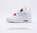 耐克 乔4 乔丹四代 Nike Air Jordan 4 Aj4 乔丹4代 复古休闲运动文化篮球鞋 秉承轻量化的速度型篮球鞋设计思想完成设计 降低重量的同时提升