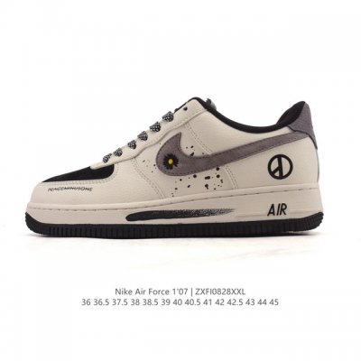 公司级 Af1耐克 Nike Air Force 1 ‘07 Low 空军一号 厚底增高百搭运动板鞋 原楦头原纸板 打造纯正空军版型，专注外贸渠道 全掌内置蜂窝