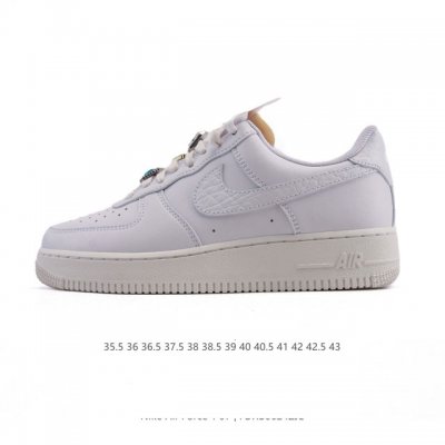 公司级 Af1耐克 Nike Air Force 1 ‘07 Low 空军一号 小白鞋 厚底增高百搭运动板鞋 原楦头原纸板 打造纯正空军版型，专注外贸渠道 全掌