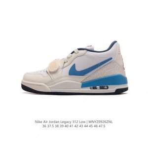 公司级 头层皮 新配色 耐克 Aj 乔丹 Air Jordan Legacy 312 低帮运动鞋 Aj312 乔312百搭篮球鞋 酷炫混搭，谁人不爱？Air J