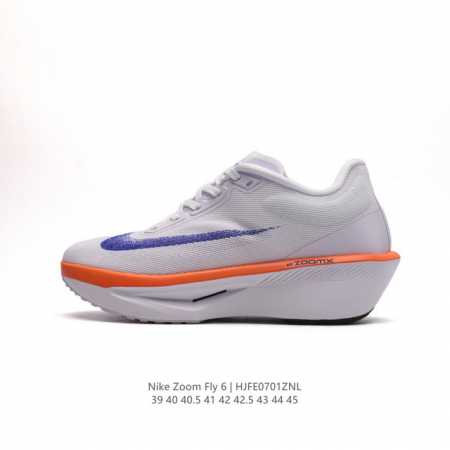 公司级 NIKE 耐克 2024春新款男子ZOOM FLY 6 PRM缓震轻便跑步鞋。这款鞋在继承了 Nike Zoom Fly 5 的基础上，承诺为跑者带来更 - 点击图像关闭