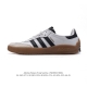 Adidas 阿迪达斯 Palace Puig Samba 三叶草系列慢跑鞋 低帮运动板鞋休闲百搭运动鞋阿迪达德训鞋，Adidassambapuigxpalac