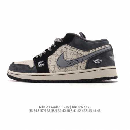 公司级 耐克 乔丹Air Jordan 1 Low Aj1 乔1 乔丹1代Aj1 低帮复古文化休闲运动篮球鞋。该鞋款从 1985 年元年款汲取设计灵感，焕新演绎 - 点击图像关闭