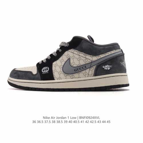 公司级 耐克 乔丹Air Jordan 1 Low Aj1 乔1 乔丹1代Aj1 低帮复古文化休闲运动篮球鞋。该鞋款从 1985 年元年款汲取设计灵感，焕新演绎