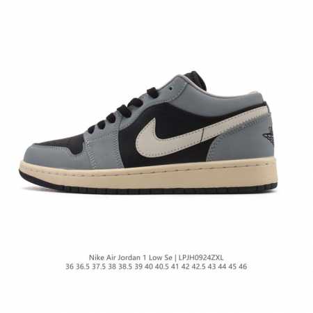 公司级 耐克 乔丹Air Jordan 1 Low Aj1 乔1 乔丹1代Aj1 低帮复古文化休闲运动篮球鞋。该鞋款从 1985 年元年款汲取设计灵感，焕新演绎 - 点击图像关闭