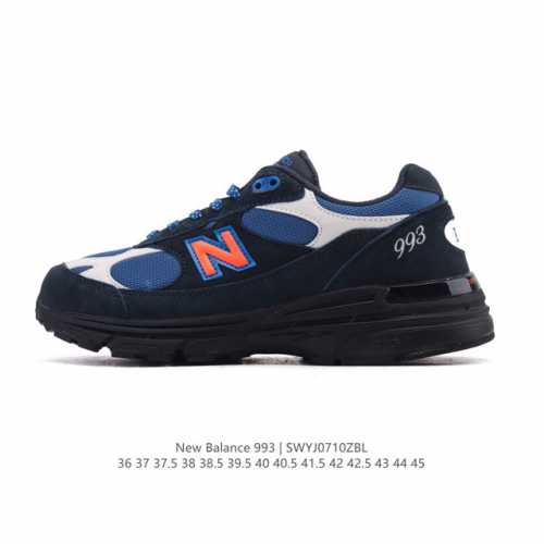 公司级 Newbalance 新百伦993系列美产老爹鞋总统经典复古运动鞋纽巴伦993总统慢跑鞋。卓越的舒适性与经典风格相得益彰，打造出我们的 Made In