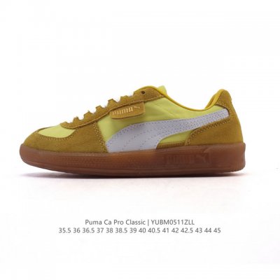 彪马 Puma Ca Pro Classic 百搭单品彪马复古休闲鞋经典男女板鞋，搭配精心设计的配色组合，营造浓郁的复古氛围。鞋面打孔细节,提升穿着时的舒适度。
