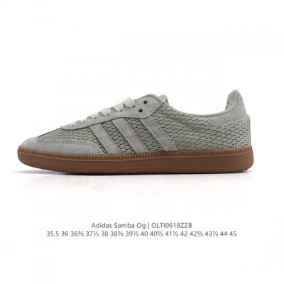 阿迪达斯 德训鞋 Adidas Originals Samba Og Shoes 经典运动鞋小白鞋 T头鞋 女鞋 彰显休闲摩登风情的时尚经典鞋。它诞生于50年代