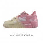 公司级 Af1耐克 Nike Air Force 1 ‘07 Low 空军一号 小白鞋 解构绑带 双鞋带 厚底增高百搭运动板鞋 原楦头原纸板 打造纯正空军版型，