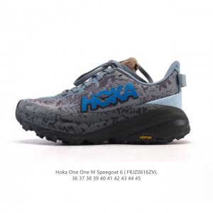 公司级 Hoka One One Speedgoat 6 飞速羚羊6 飞速羚羊系列的第六代越野跑鞋男女士运动鞋，鞋款采用动态鞋面与内部支撑系统，并搭载Hoka久