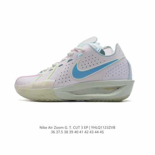 耐克 Nike 男女运动鞋 23新款运动鞋 Air Zoom Gt Cut 3代 低帮减震运动鞋实战训练篮球鞋，新一代实战神鞋，耐克的全新力作，Zoomx科技带