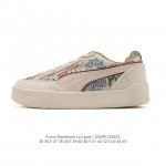 彪马 puma 彪马跑步鞋 历久弥新的复古感，puma Slipstream Laces 低帮耐磨新款 厚底增高皮面运动休闲板鞋。全新款 Slipstream