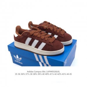 120 adidas阿迪达斯.三叶草Campus 00S 面包鞋复古休闲板鞋。千禧回潮！Adidas Campus 00S 经典再现！面包化的Campus鞋款在