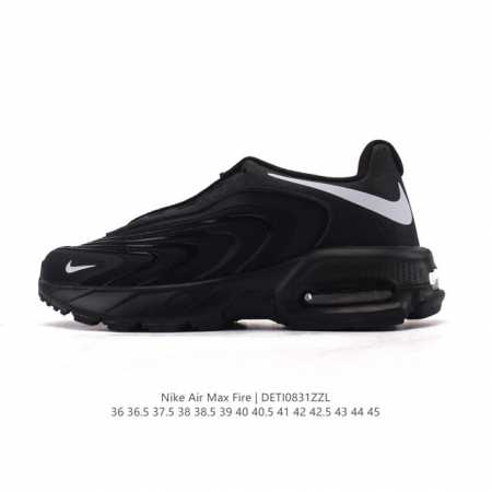 耐克 Nike 2025年新款 Air Max Fire休闲鞋 气垫百搭厚底增高老爹运动跑步鞋If262 02 时尚利落，富有支撑力，是 Air Max 系列的 - 点击图像关闭
