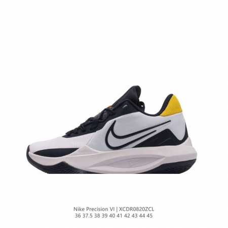 耐克 Nike Precision Vi 缓震耐磨休闲运动男女子实战篮球鞋 Precision 6 系列 训练鞋 。这款产品抓地力很好，轻便透气，舒适感强，很适 - 点击图像关闭