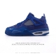 真标 耐克 Nike Air Jordan 4 Retro Og迈克尔 乔丹Aj4代乔4 中帮复古休闲运动文化篮球鞋。秉承轻量化的速度型篮球鞋设计思想完成设计，