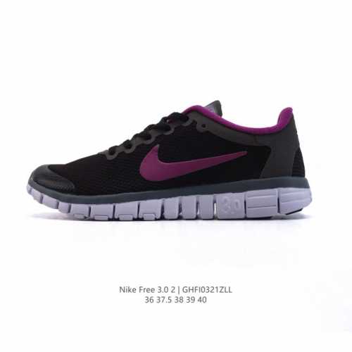 130 耐克Nike Free 3.0 V2 耐克赤足3.0经典透气网面休闲百搭运动跑鞋 耐克赤足3.0 V2网面透气跑鞋超轻网布透气情侣跑步鞋 类型：女鞋 码