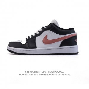 耐克 乔丹Air Jordan 1 Low Aj1 乔1 乔丹1代Aj1 低帮复古文化休闲运动篮球鞋，从1985 年面世的元年款汲取设计灵感，采用简洁大方的经典