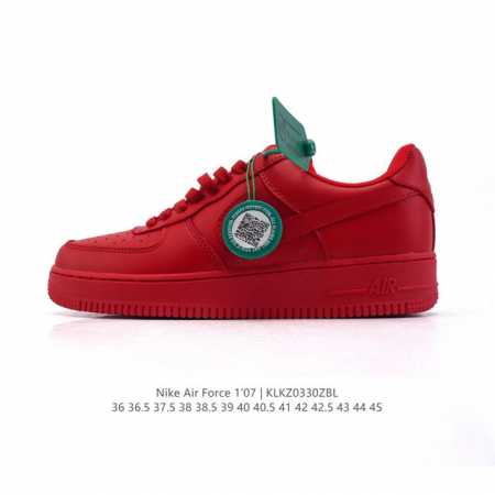 公司级 附赠送Logo清洁刷 Af1耐克 Nike Air Force 1 ‘07 Low 空军一号 小白鞋 2025年新年红鞋子 蛇年限定 厚底增高百搭休闲运 - 点击图像关闭