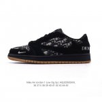 公司级 真标 耐克 Nike Air Jordan 1 Low Og Sp Military Blue Aj1乔1倒勾 2025年新款 蛇年新款 低帮篮球鞋 A