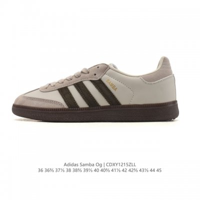 阿迪达斯 德训鞋 Adidas Originals Samba Og Shoes 经典运动鞋小白鞋 T头鞋 男女鞋 彰显休闲摩登风情的时尚经典鞋。它诞生于50年