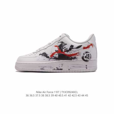 公司级 新款 Af1耐克 Nike Air Force 1 ‘07 Low 空军一号 黑神话悟空 限量版 气垫厚底增高百搭运动板鞋 原楦头原纸板 小白鞋 打造纯 - 点击图像关闭