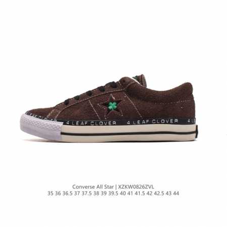 Converse All Star 低帮男女士运动鞋 一星匡威全明星复古 休闲百搭板鞋 经典透气皮革面慢跑鞋。这个系列是匡威最古老的系列了。是匡威品牌公司 8年 - 点击图像关闭