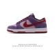 耐克 男女鞋 Nike Dunk Low 运动鞋复古板鞋，尽情迈步，彰显个性风采。采用柔软皮革鞋面，经久耐穿，塑就如元年款 Dunk 般的复古质感。全掌型橡胶外