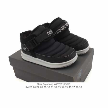 新品童鞋 New Balance Nb 毛毛虫童鞋儿童秋冬保暖加绒卡扣舒适轻便棉鞋棉靴Mmoc儿童0-4-7岁保暖棉靴棉鞋Mmoc系列中大童加绒卡扣保暖儿童棉靴 - 点击图像关闭