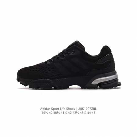 公司级 阿迪达斯 Adidas Sport Life Shoes 男女运动缓震跑步鞋 经典透气舒适运动鞋 气垫 厚底增高老爹鞋。鞋子又轻又舒服,走久了也不累,不 - 点击图像关闭