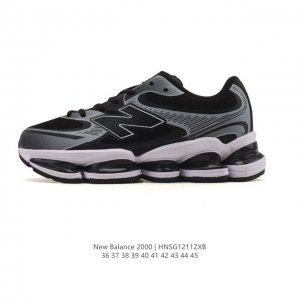 公司级 New Balance 新鞋型！新百伦New Balance 2000系列复古潮流网眼透气跑鞋2000年代风格轻便耐磨厚底增高 气垫缓震运动老爹鞋，这双