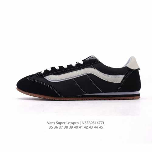 新品 Vans范斯新款Super Lowpro低帮休闲鞋复古百搭板鞋 Vn000D83Ccz早春复古风，Vans薄底鞋来助力！春天已经悄悄来临，上海的阳光明媚得
