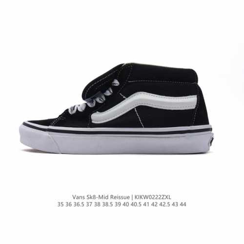 万斯Vans范斯 经典系列 Sk8-Mid 中帮休闲运动板鞋情侣鞋时尚复古男女鞋 类型：男女鞋 码数：35 36 36.5 37 38 38.5 39 40 4