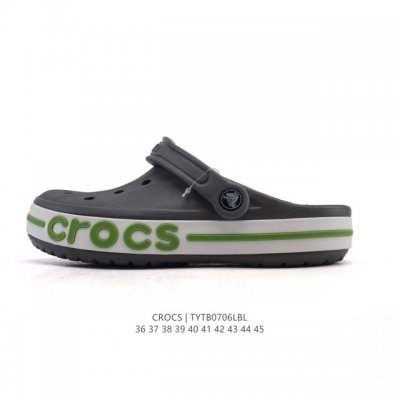 Crocs 沙滩洞洞鞋 贝雅 男女士休闲厚底增高凉拖鞋 卡骆驰明星同款 厚底增高凸显大长腿沙滩鞋 选择尺码时 建议选大一码 脚感更舒适 这款没有鞋盒 类型：男女