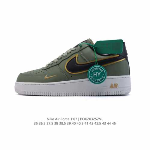 180 公司级【附赠送Logo清洁刷】Af1耐克 Nike Air Force 1 ‘07 Low 空军一号 小白鞋 厚底增高百搭休闲运动板鞋 原楦头原纸板 打