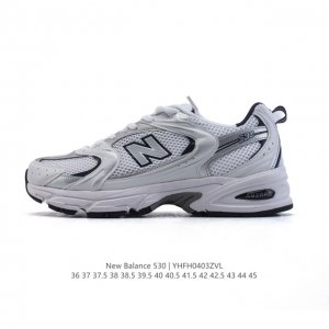 真标 新百伦 Nb530 New Balance 530 复跑古鞋 厚底增高老爹鞋 缓震运动慢跑鞋。Nb530这鞋双确实是Nb家经复典古款式之一，以全科新技诠释