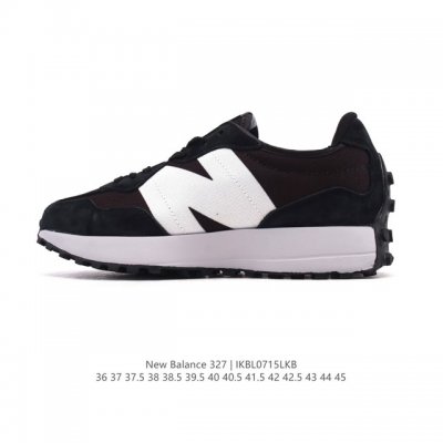 真标 Nb 新百伦 New Balance 327系列复古休闲运动慢跑鞋时尚男女运动鞋 以更纯粹的复古风格设计打造的全新造型 侧身还以解构设计，将 N 字标志以
