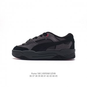 彪马 Puma 180 时尚增高显腿细 彪马全新面包鞋厚底百搭板鞋，面包鞋是整个2022年最具人气的鞋型之一，今年仍将是鞋圈主力。近日，Puma彪马推出了一款全