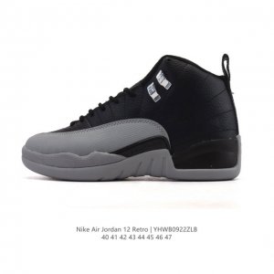 耐克 Aj 乔丹12代 Nike Air Jordan 12 Retro 篮球鞋 Aj12代 复刻男子运动鞋，重现设计师汀克 哈特菲尔德广受赞誉的 1996 年
