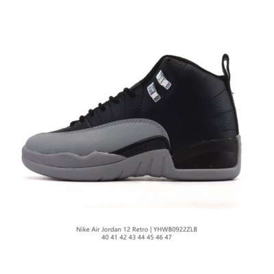 耐克 Aj 乔丹12代 Nike Air Jordan 12 Retro 篮球鞋 Aj12代 复刻男子运动鞋，重现设计师汀克 哈特菲尔德广受赞誉的 1996 年