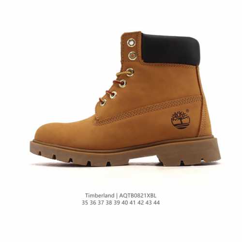 公司级 Timberland添柏岚靴子天伯伦高帮马丁靴 踢不烂经典大黄靴 防水面料 高帮靴 马丁靴 户外休闲潮流系列 搭配防臭防腐真皮乳胶鞋垫，给您完美的穿着体